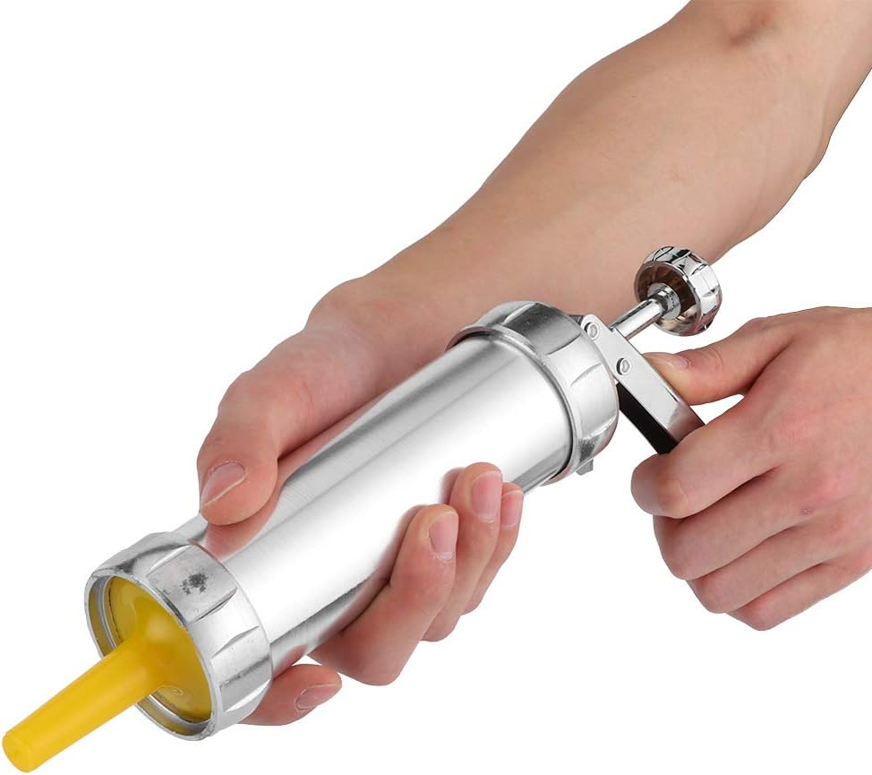 Cookie Press Set with 20 Decorative Moulds, 4 Piping Nozzles, Biscuit Maker Bakeware Kit for Home Baking image number 3