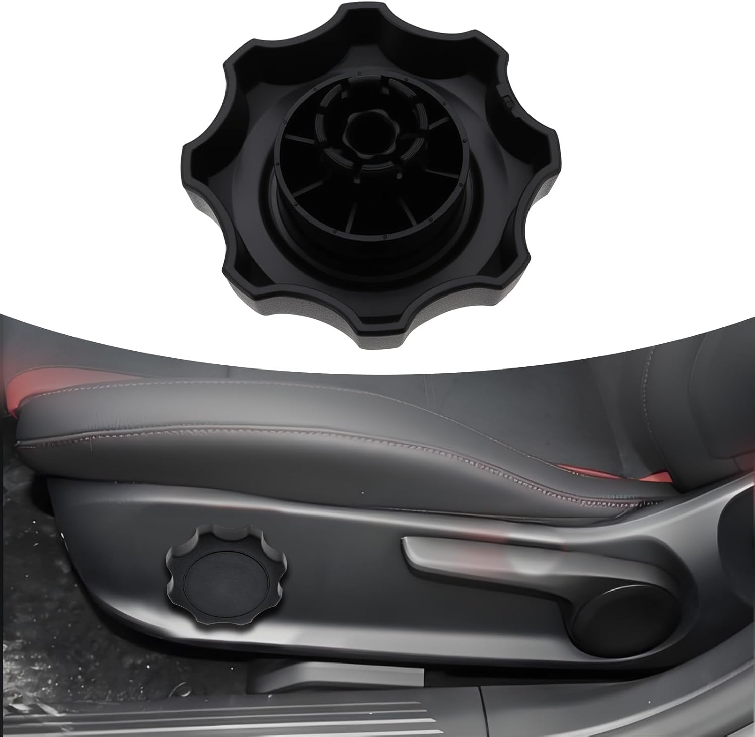 Car Seat Adjustment Handle Knob Car Seat Adjustment Handwheel A1699180026 1699180026 Compatible with Mercedes-Benz Sprinter 906 a Class W169 image number 5