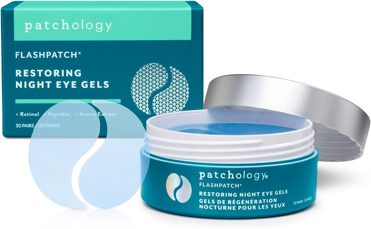 Patchology Flashpatch Eye Gels - Restoring Night 30Pairs image number 3