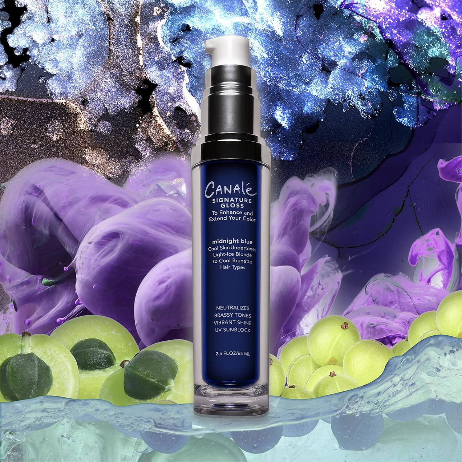 Canal&eacute; SIGNATURE GLOSS - Midnight Blue - to Enhance and Extend Your Hair Color image number 1