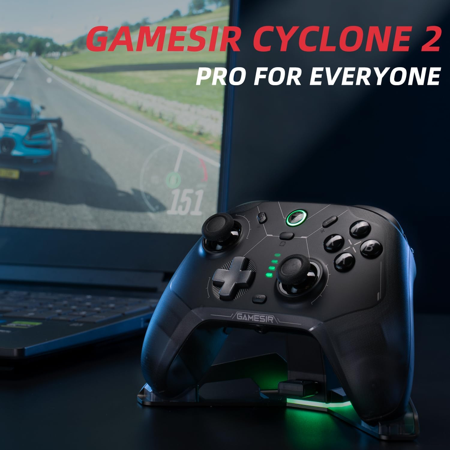 Gamesir Cyclone 2 Multiplatform Controller Bundle Edition Black (Cyclone 2 BDL BK) image number 3