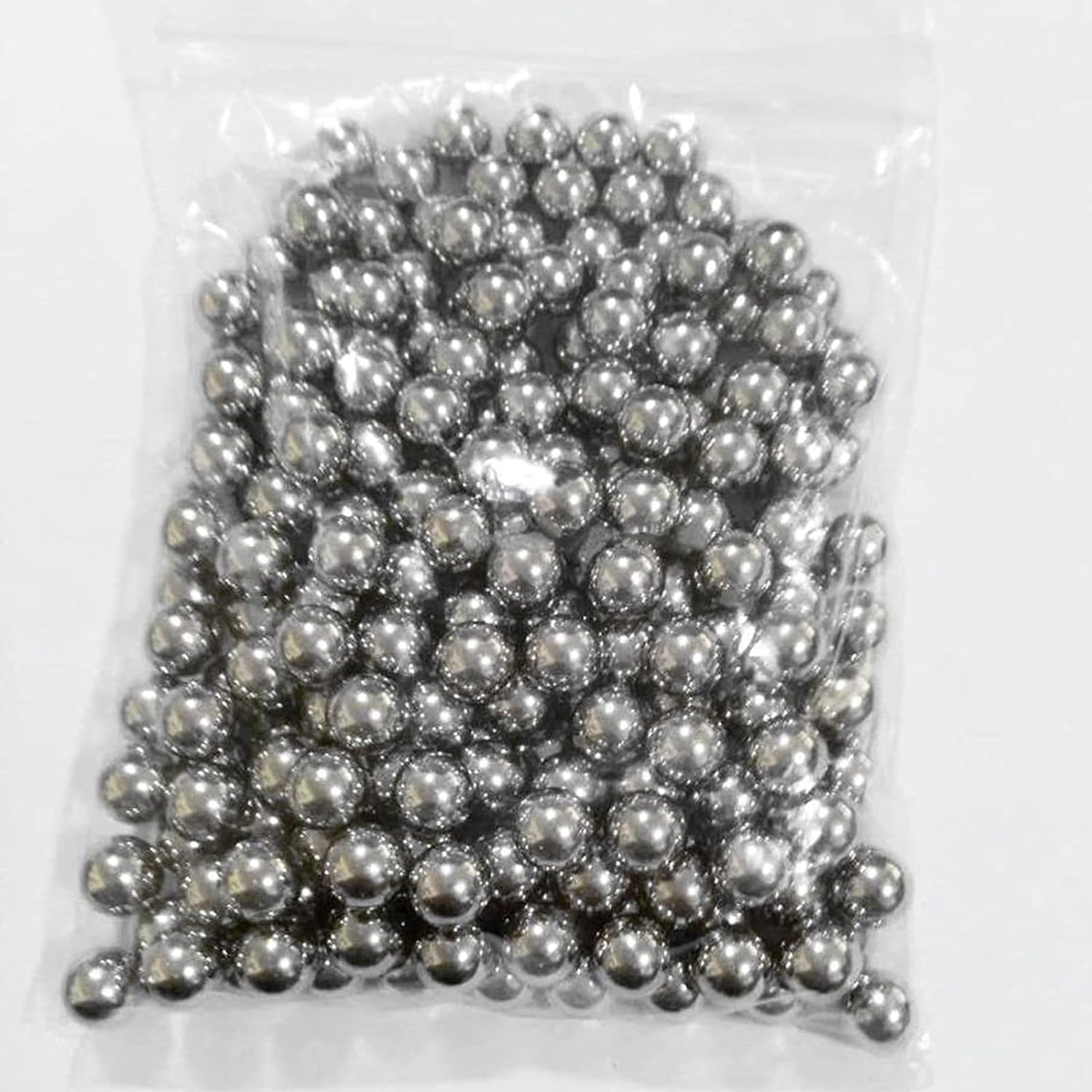 Acbbmns 100Pcs 6Mm Steel Balls 201 Stainless Steel Bearing Balls Precision Balls, Bearing Ball Replacement Part image number 1