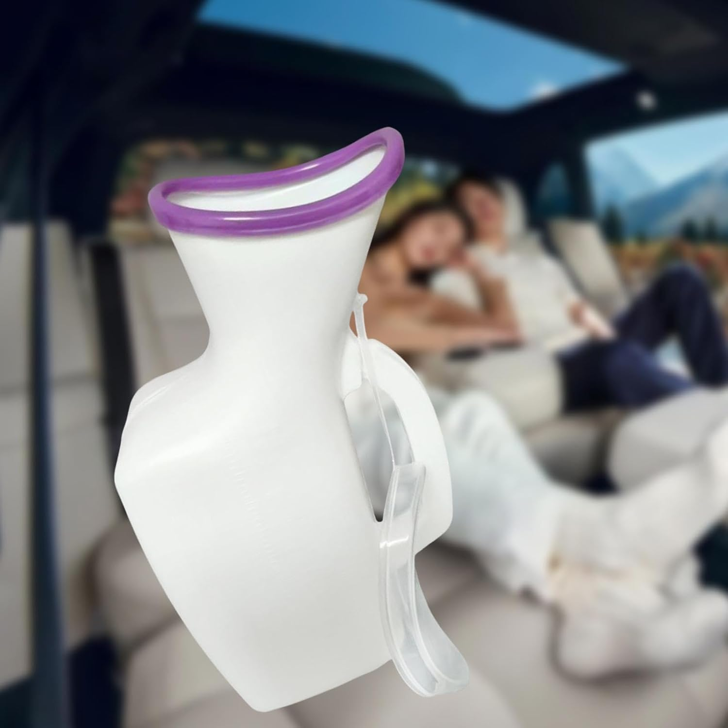 Bottle for Men Women Portable Female Urinal Pee Bottle for Outdoor Hospital Home image number 1