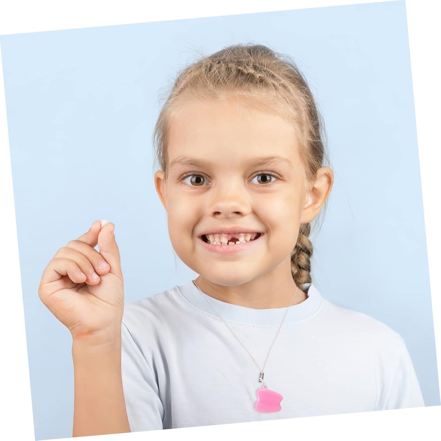 HANABASS 50Pcs Baby Keepsake Tooth Organizer Storage Box for Boys and Girls Small Tooth Storage Case for Collecting Random Color image number 5