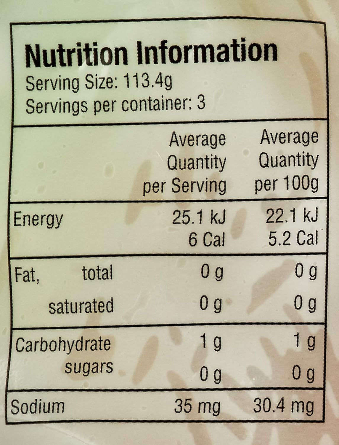 The Whole Foodies Original Kelp Noodles, 340 G