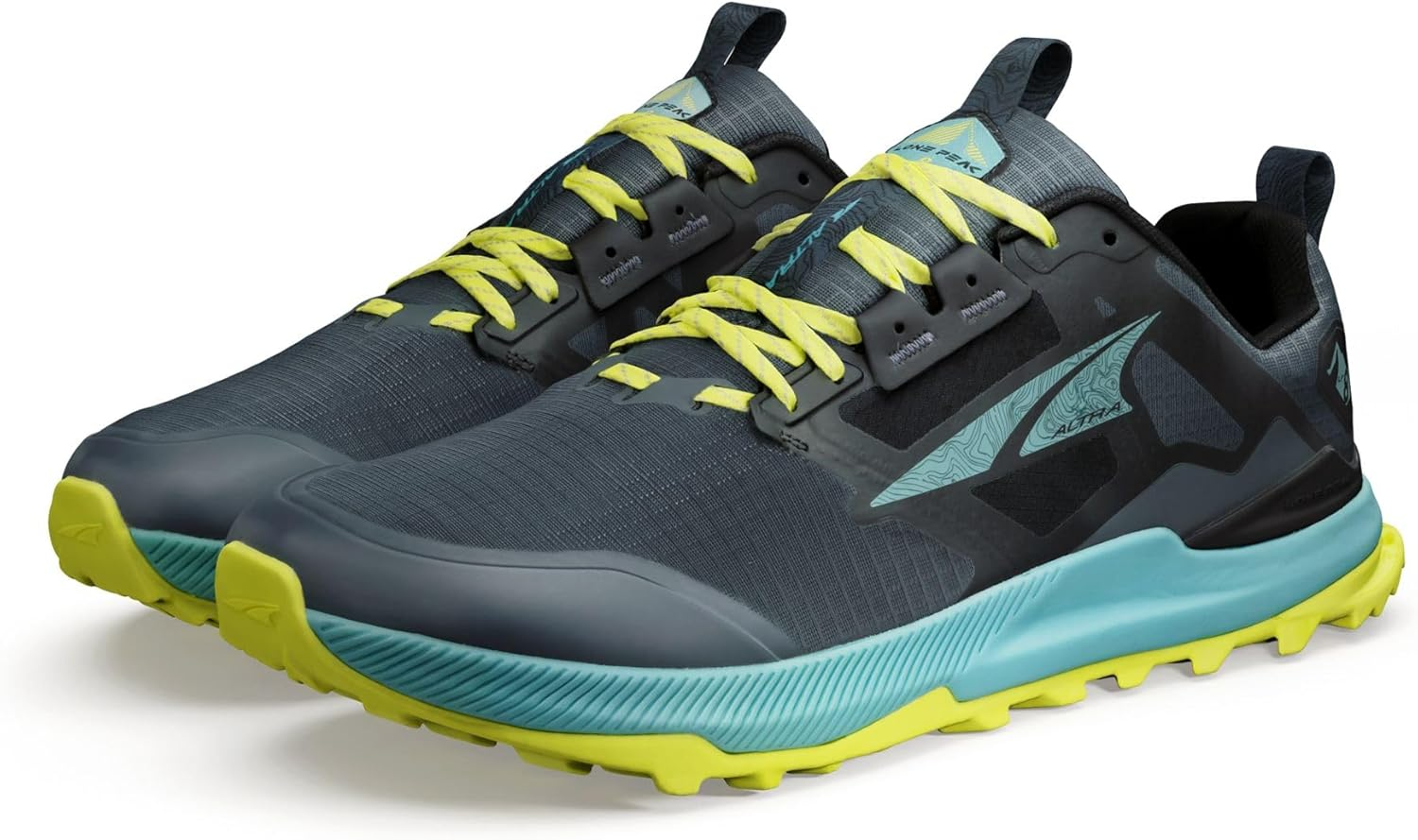 ALTRA Men'S Lone Peak 8, Black Green, 40 EU image number 1