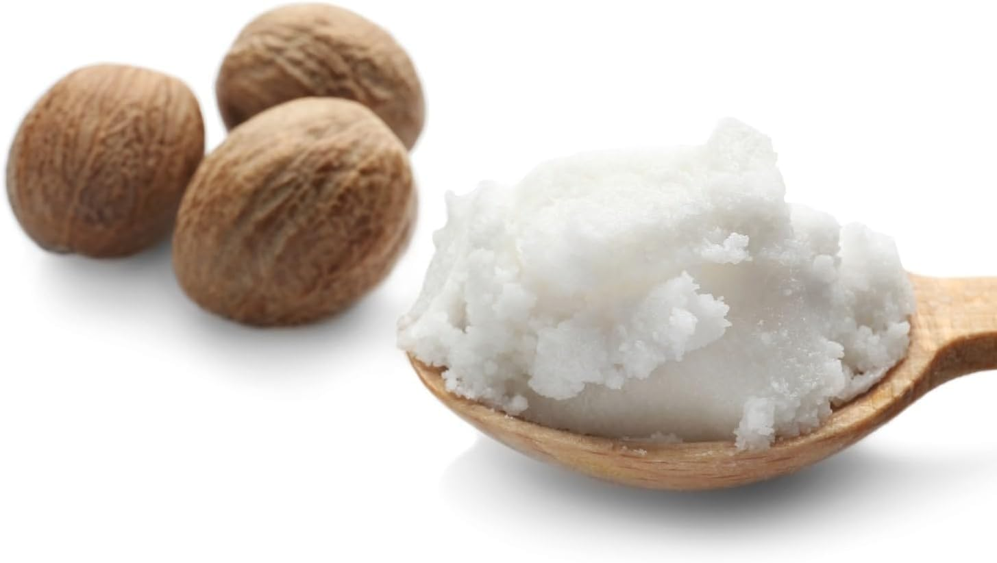 Organic Refined Shea Butter Raw White Pure 100% Natural Grade Ghana Nut Natural Restorative Skin Care for Face & Body Hands & Nails Skincare (3KG)