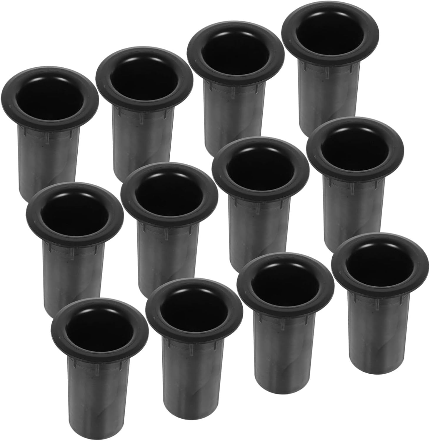 SEWACC 12Pcs Replacement Subwoofer Port Tube Plastic Bass Reflex Speaker Accessory for Audio Punching Bag Speaker Air Outlet image number 4