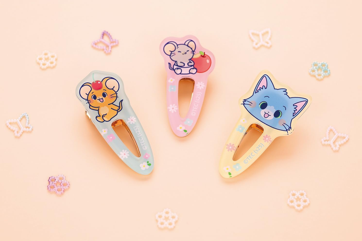 Skater ZHC1-A Hair Clip, Hair Clip, Hair Accessory, Tom and Jelly