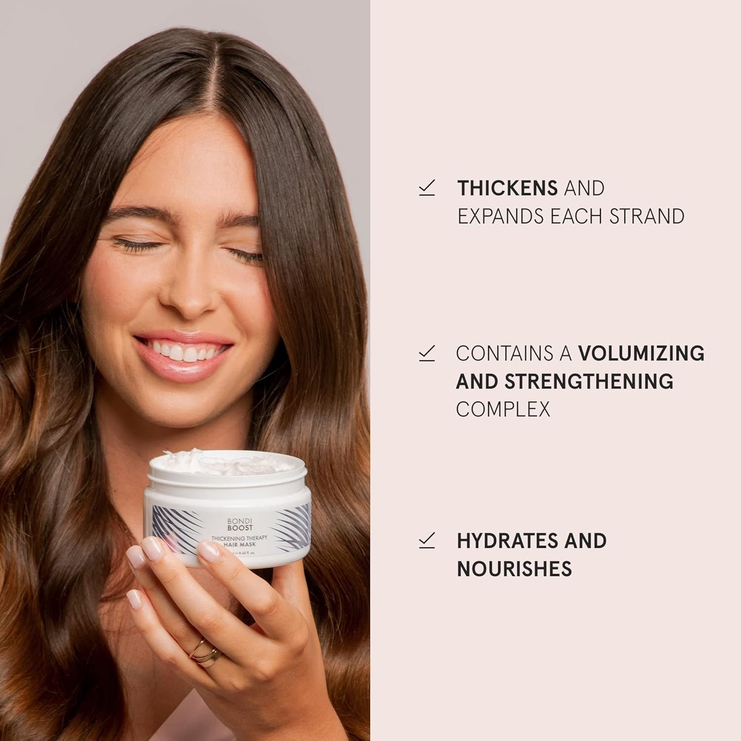 Bondiboost Thickening Therapy Hair Mask 250Ml image number 5