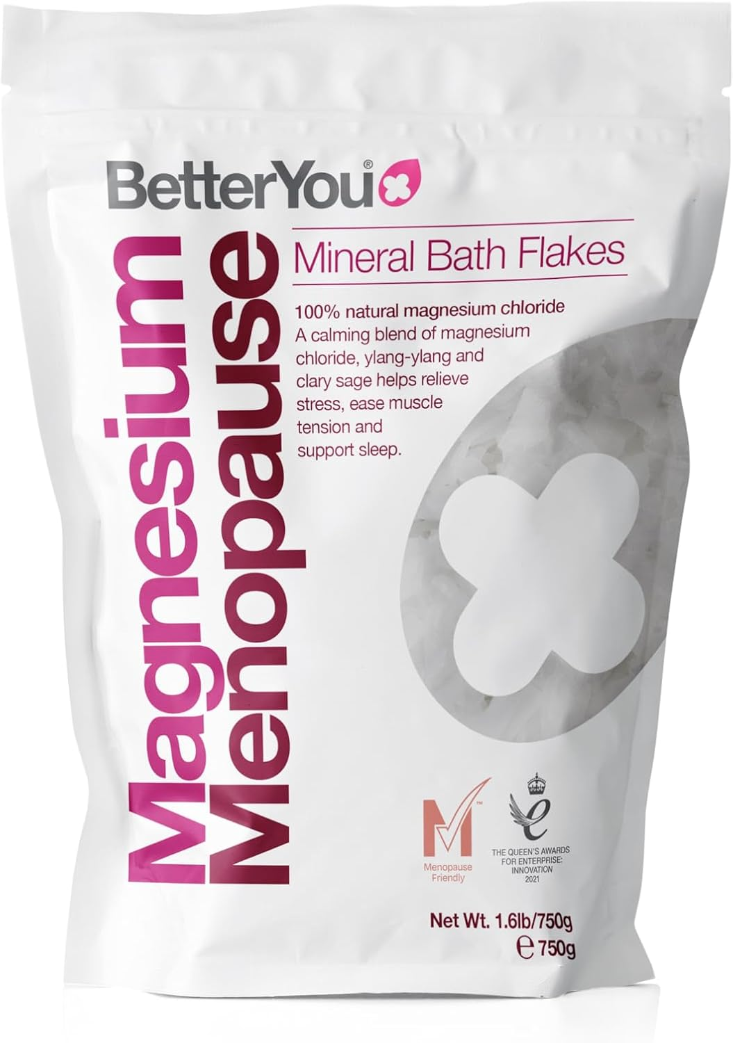 Betteryou Magnesium Sleep Bath Flakes - Magnesium Bath Soak - 750 G image number 5