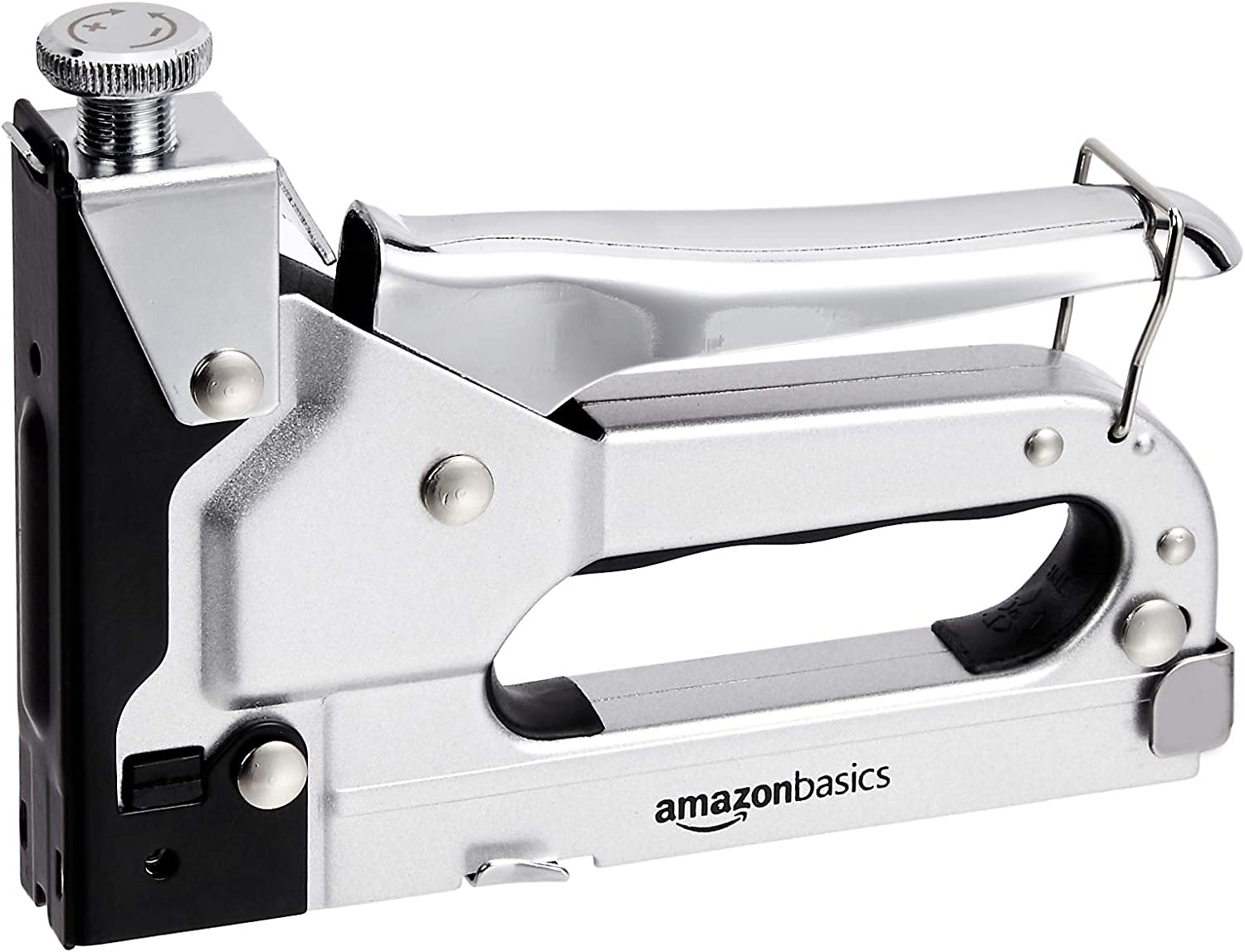 Amazon Basics 3-In-1 Manual Staple Gun Brad Nailer with 600 Staples image number 2