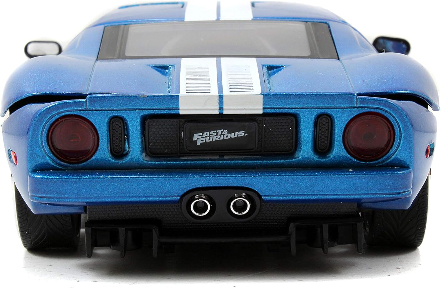 Jada Fast and Furious 2005 Ford GT Blue Die-Cast Car Toy image number 2