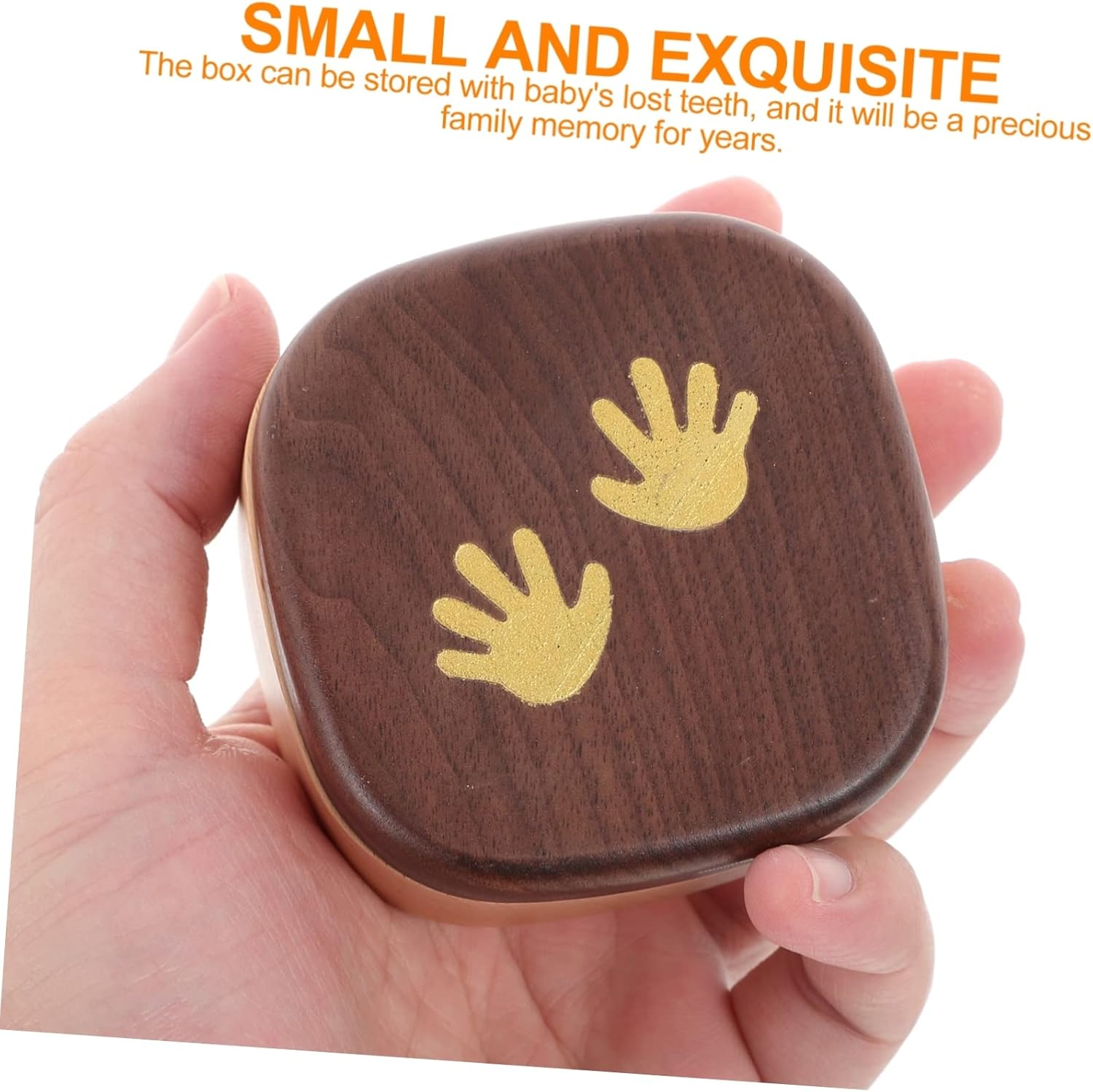 Lanugo Collection Box for Newborn Tooth Keepsake Dedication Shower for Boys image number 4