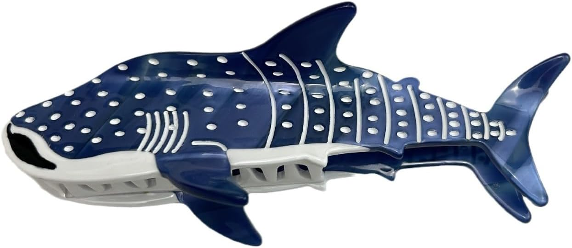 Blue Shark Whale Claw Clips,Unique Ocean Animal Hair Clips,Cellulose Acetate Big Hair Clips, Cute Fashion Nonslip Hairpin Catch,Hair Accessories for Women Girls Thick and Thin Hair,Hair Claws image number 6