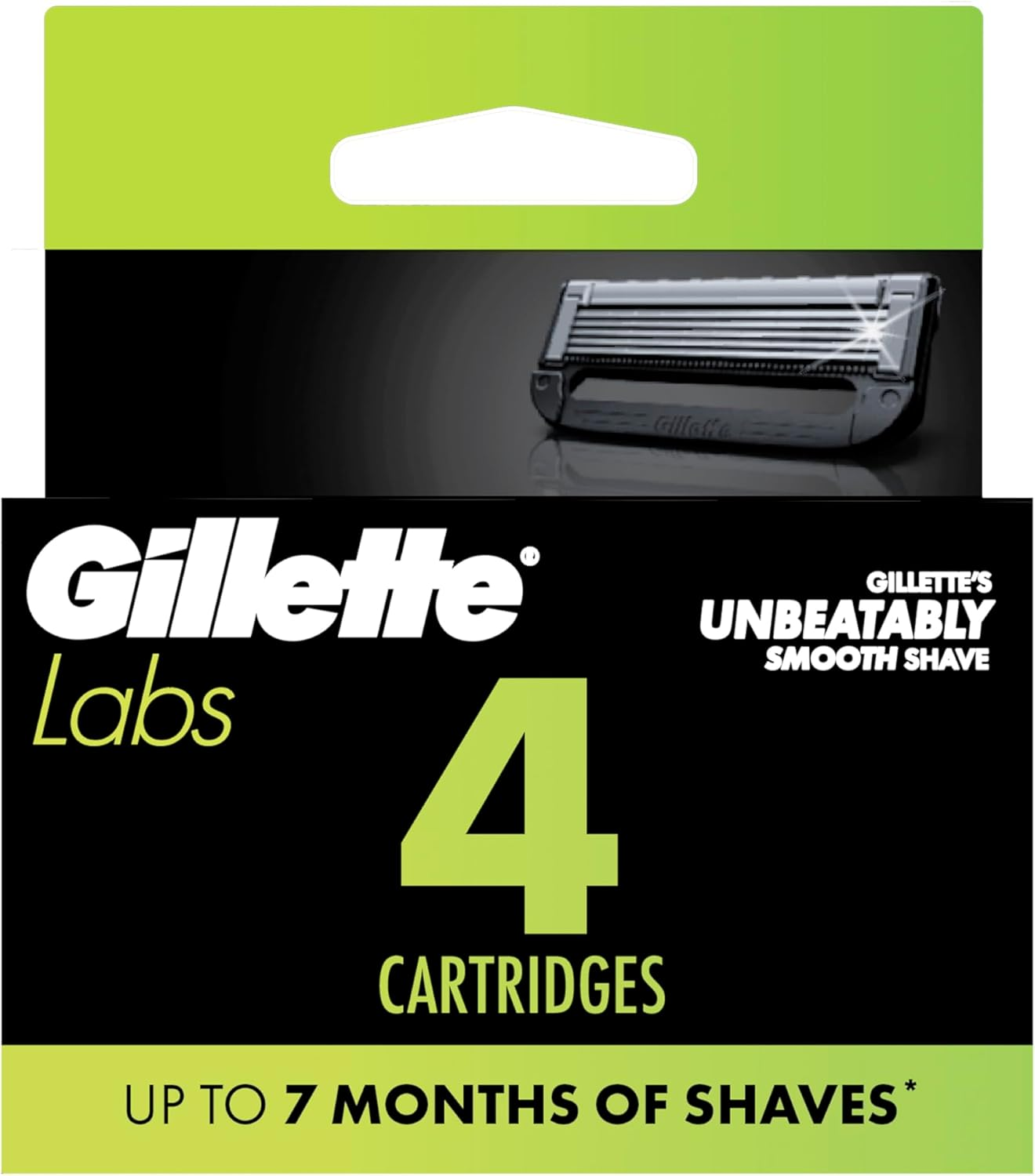 Gillette Labs Razor Cartridges (Pack of 4)