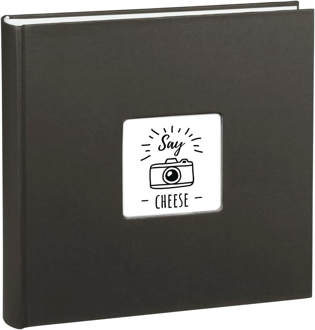 Hama Jumbo Album Fine Art, 30 X 30 Cm, 100 White Pages, Burgundy, Paper