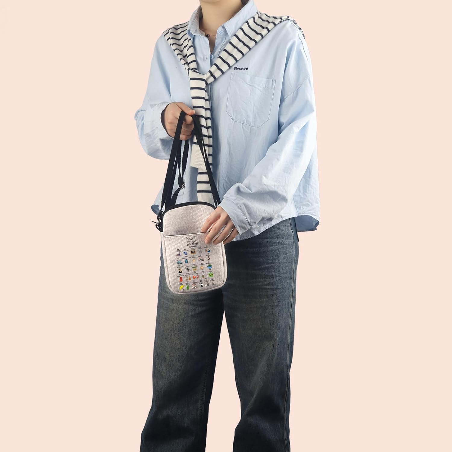 MNIGIU HIMYM Inspired Gift HIMYM Tote Bag HIMYM Fans Gift HIMYM Tv Series HIMYM Merchandise image number 5