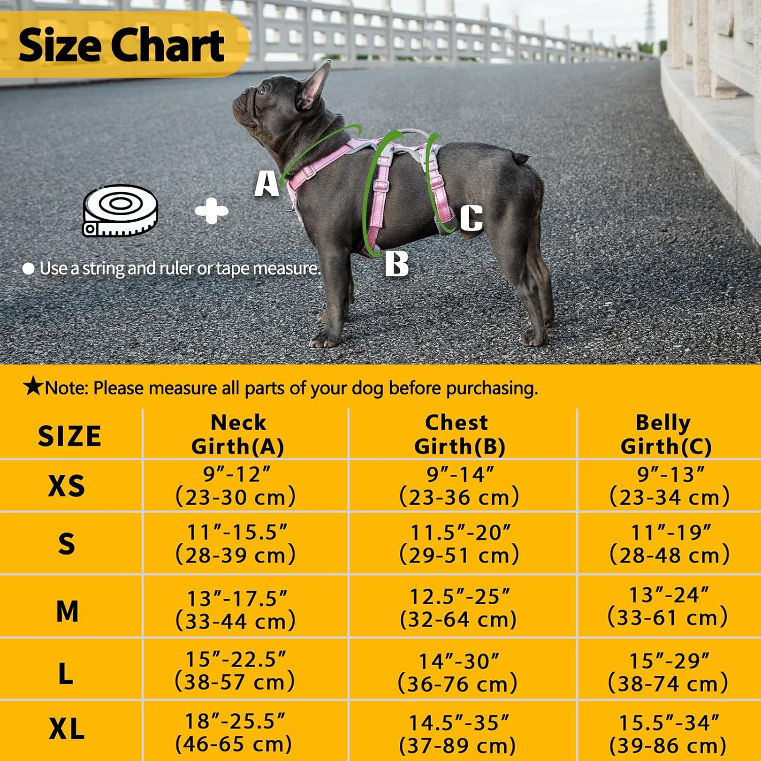 Dog Harnesses Escape Proof, Escape Artist Harness, Fully Reflective Harness with Padded Handle, Breathable, Durable, Adjustable Vest for Large Dogs Walking, Training, and Running Gear (Pink,L) image number 2