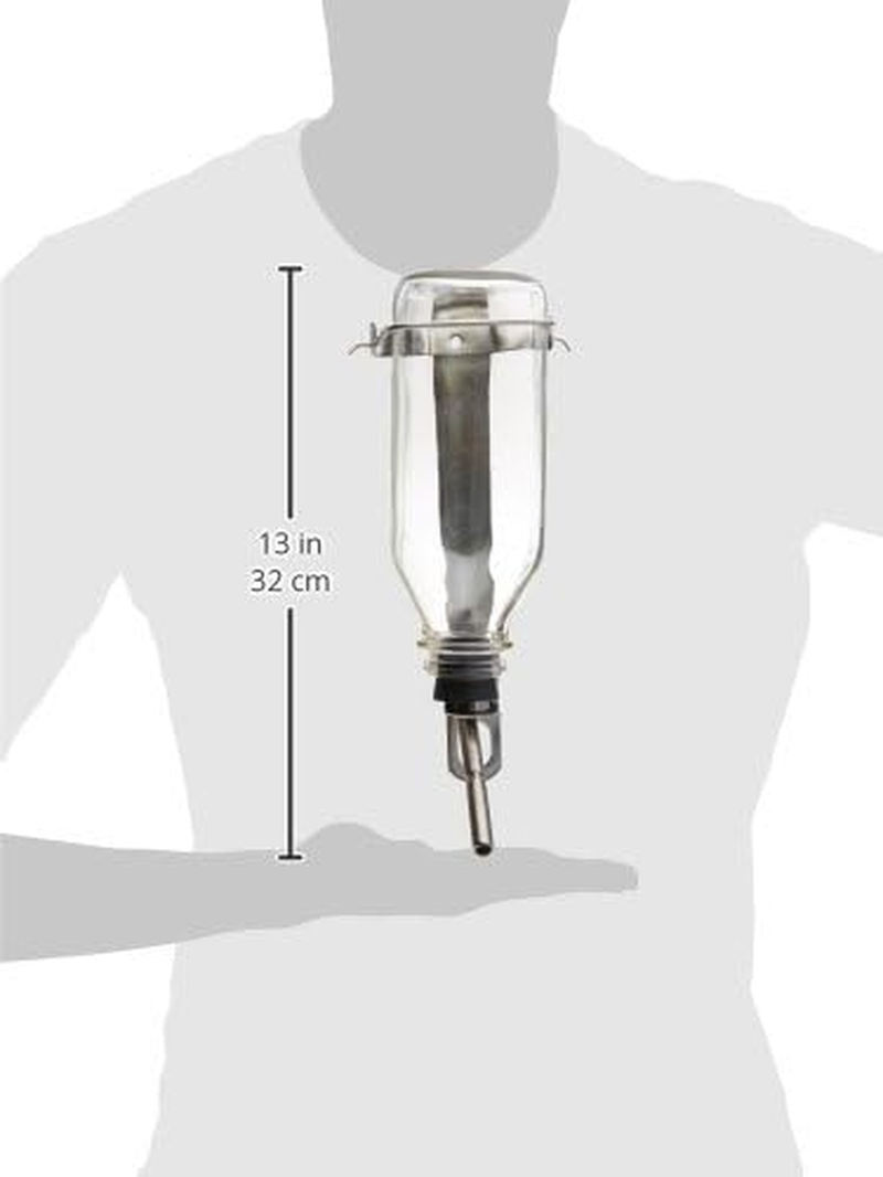 Lixit Heavy Duty Deluxe Glass Water Bottles for Birds, Dogs and Small Animals. (32Oz Medium Tube) image number 1