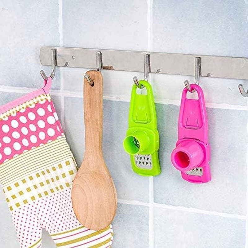 4 Pack Ginger Garlic Grinding, Small Hand Grinder for Garlic, Mini Food Chopper Dicer, Garlic Press Hand Specialty Tools Multi Functional Gadgets for Kitchen ﻿