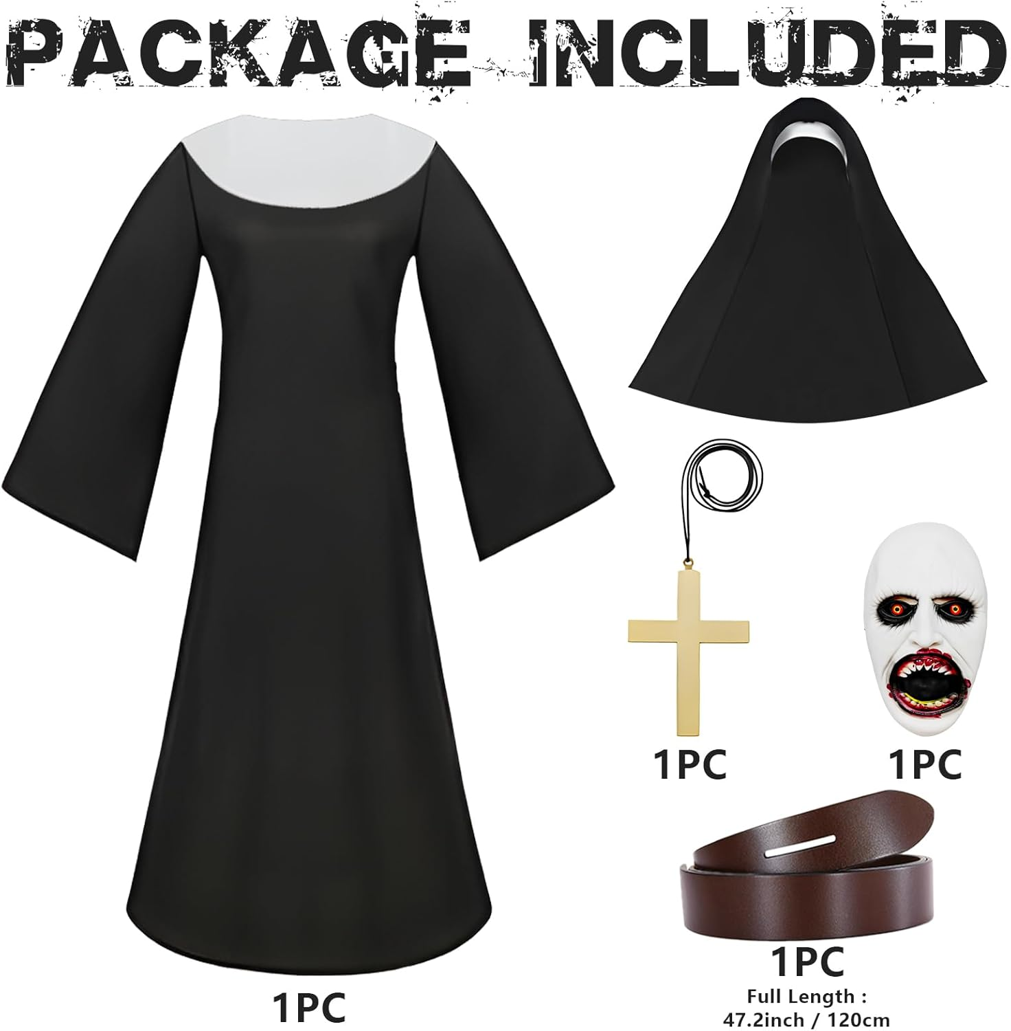 Nun Costumes image number 3