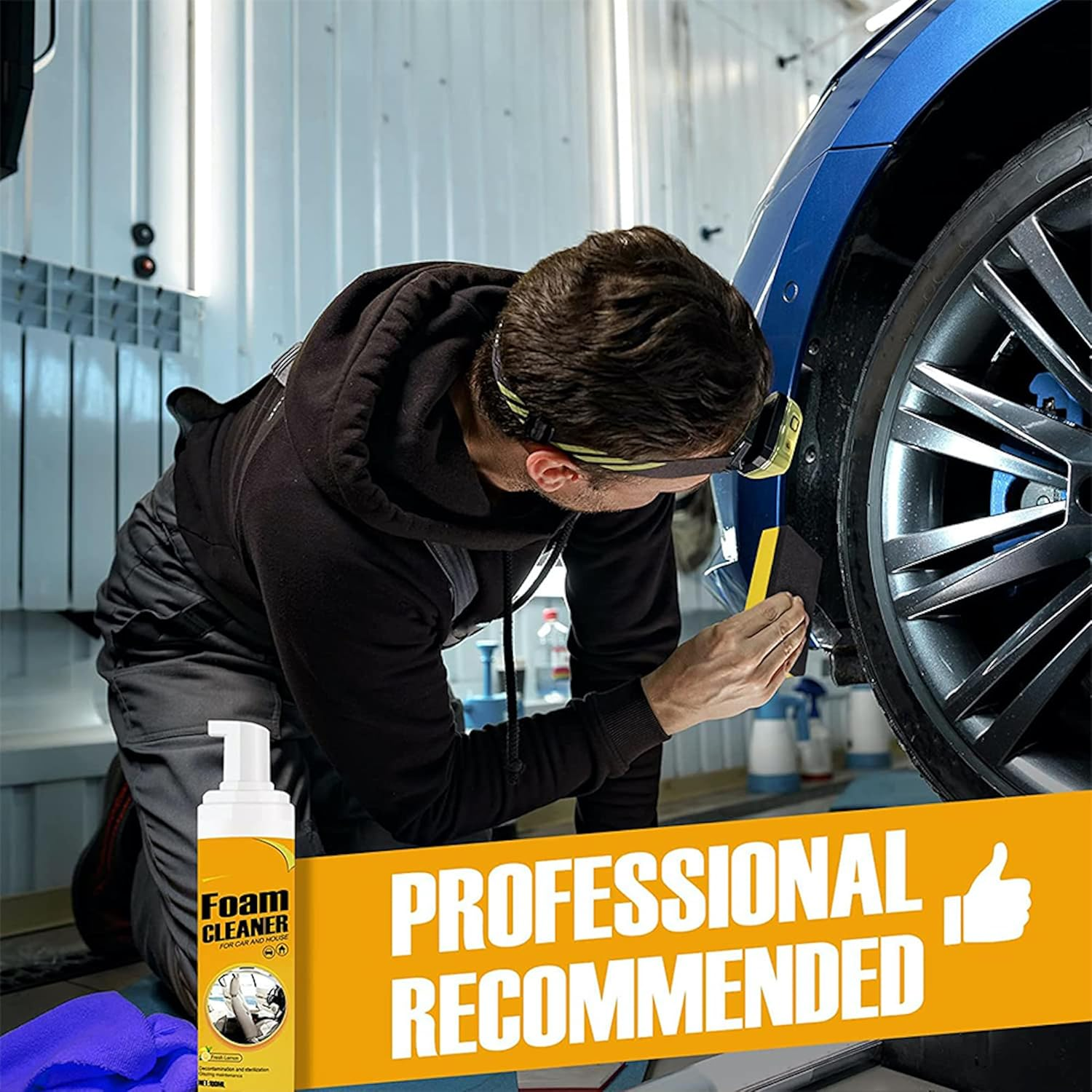 Multi-Purpose Car & House Foam Cleaner, Cleaning Foam Tool for Interior, Available in 30Ml/100Ml/150Ml Sizes (100Ml) image number 6