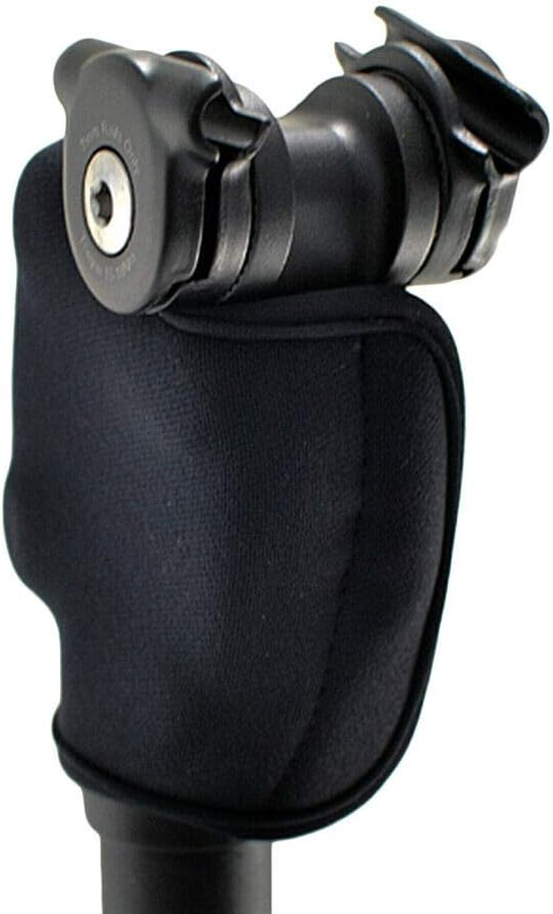 SR Suntour SP12 NCX Suspension Seat Post with Protective Cover 27.2X350Mm,Black, VK2350 image number 2