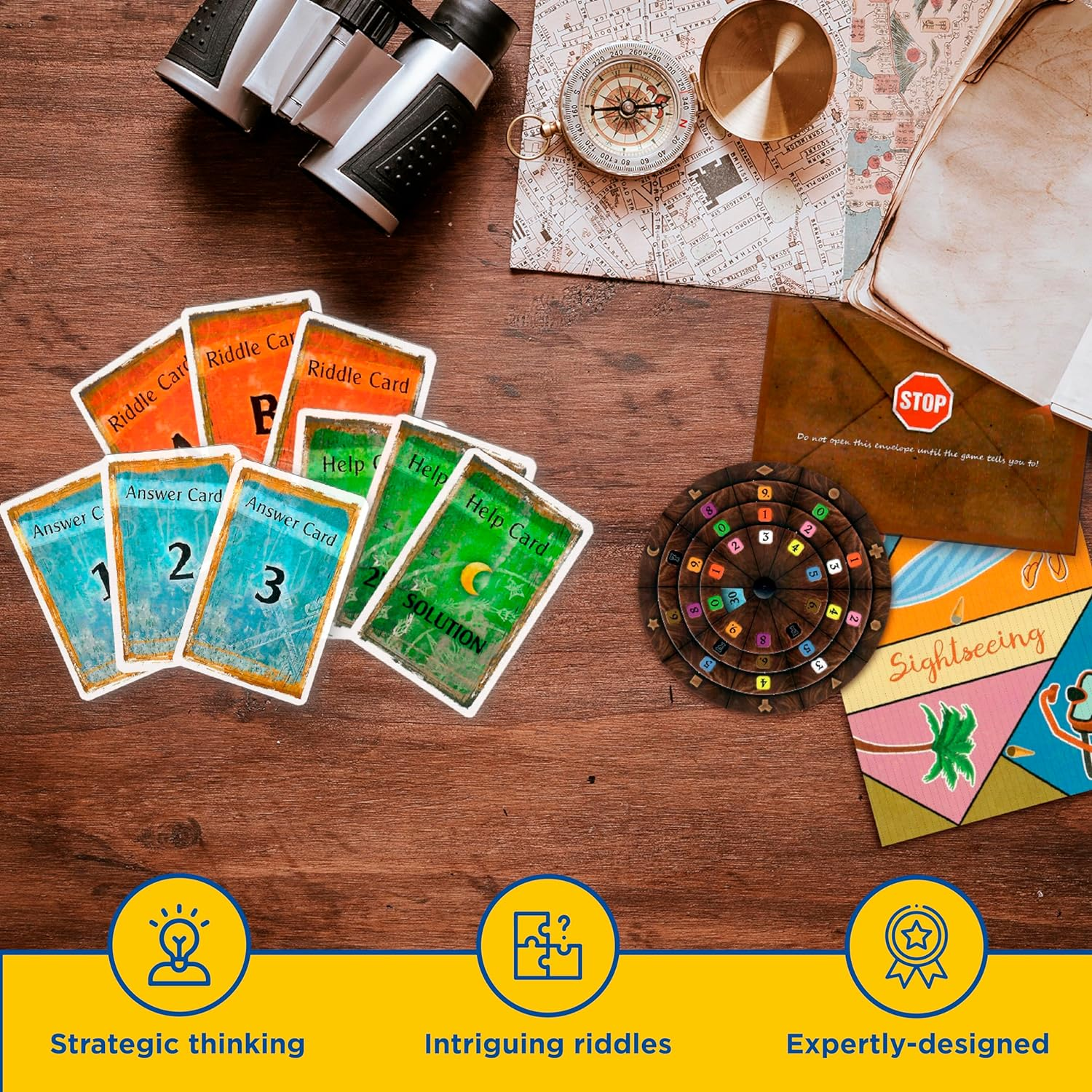 Thames & Kosmos EXIT: the Game the Professor'S Last Riddle image number 4