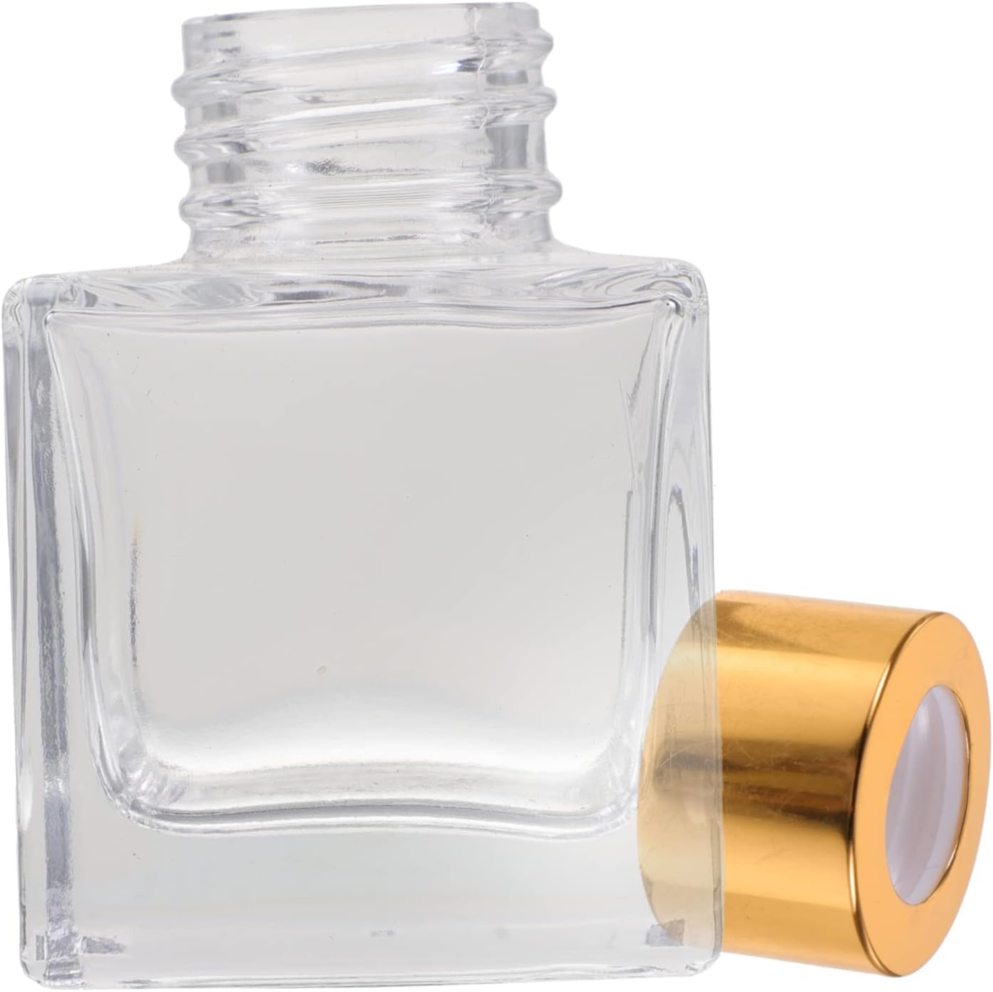 KALLORY Aromatherapy Diffuser Bottle 50Ml Glass Fragrance Release Container Refillable Perfume Bottle for Home Scenting and Essential Oils Random Color image number 2