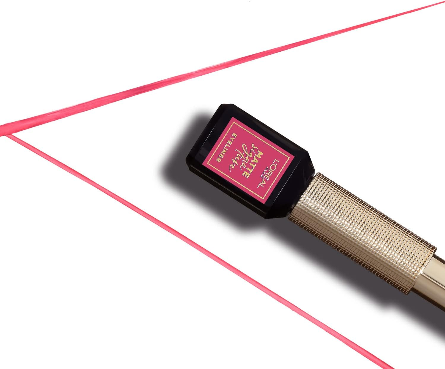 L&rsquo;Or&eacute;al Paris Matte Signature Eyeliner 09 Fuschia image number 1