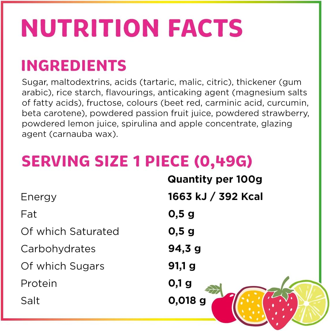 Tic Tac Fruit Adventure Mints, Bulk Hard Candy Mints, On-The-Go Refreshment, 24 Packs (24G Each) image number 2
