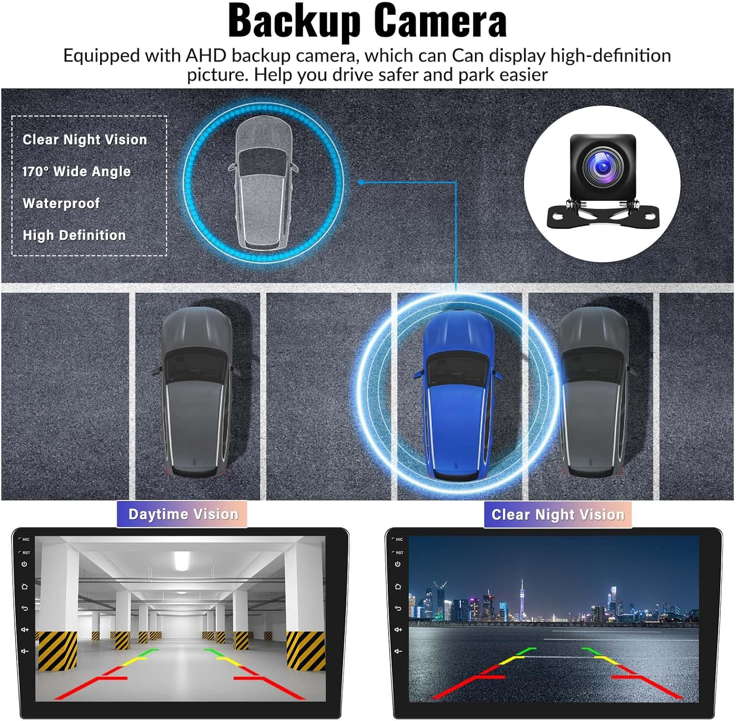 SIXWIN 2G+64G Android Car Stereo for Hyundai I30 2011-2015 9 Inch Touch Screen with Carplay Android Auto Mirror Link Bluetooth GPS Navigation Wifi FM SWC Backup Camera MIC image number 1