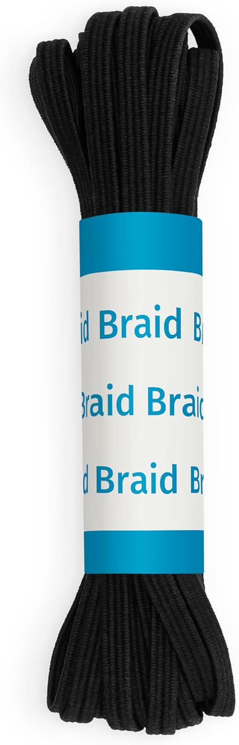 Dritz X, Black Braided Elastic, 1/8-Inch by 4-Yard - Black, 1/4-Inch By 3-Yard image number 5