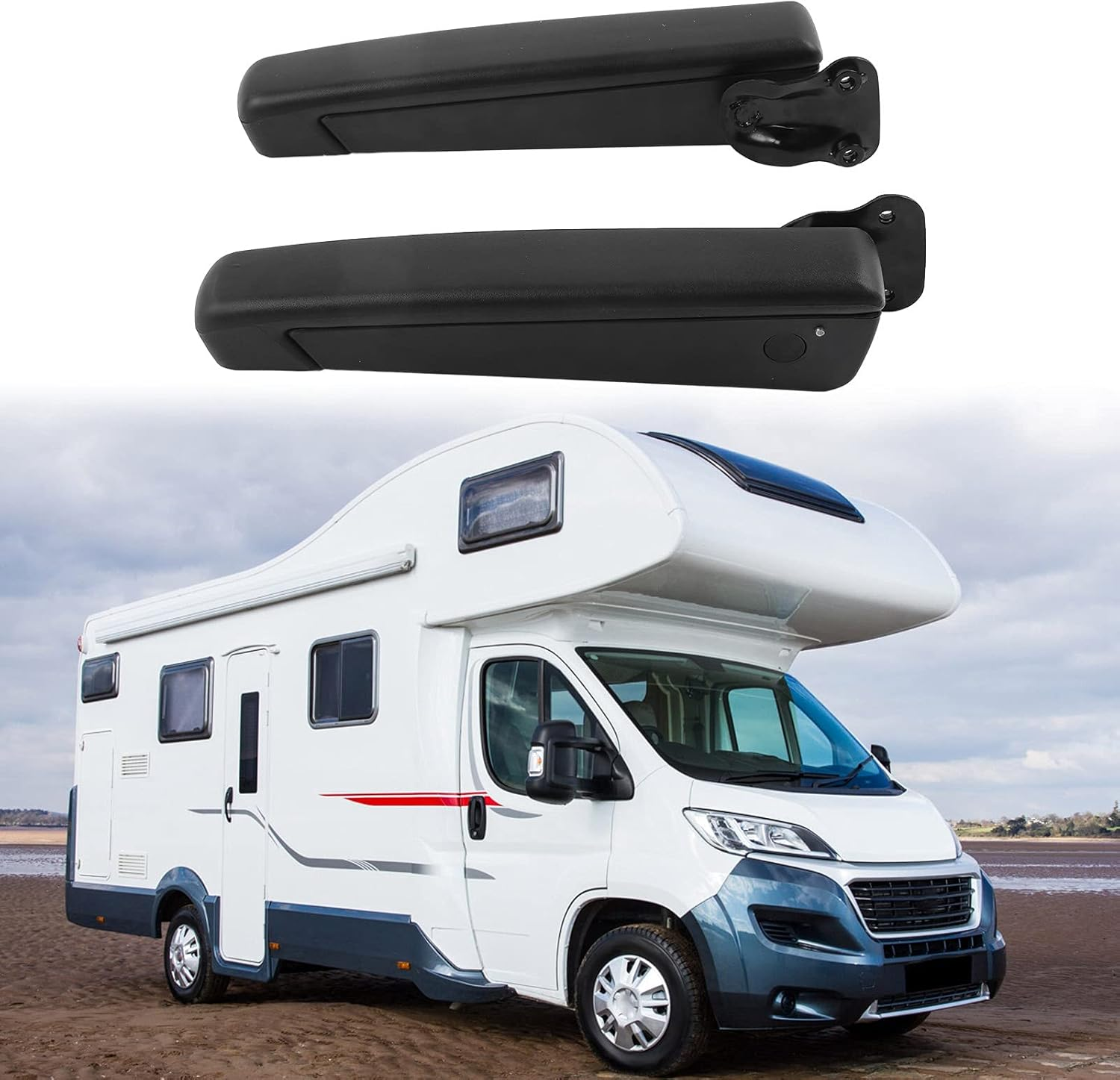 Car Arm Rest, Flexible Armrest 2PCS Left Right for Caravans for Trucks image number 6