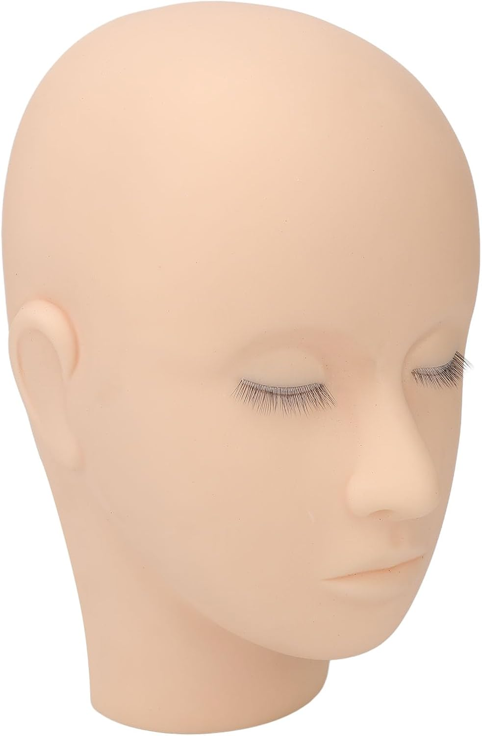 OVAQUIXI Lash Mannequin Head Silicone Makeup Mannequin Authentic Feel for Eyelash Extension Training image number 4