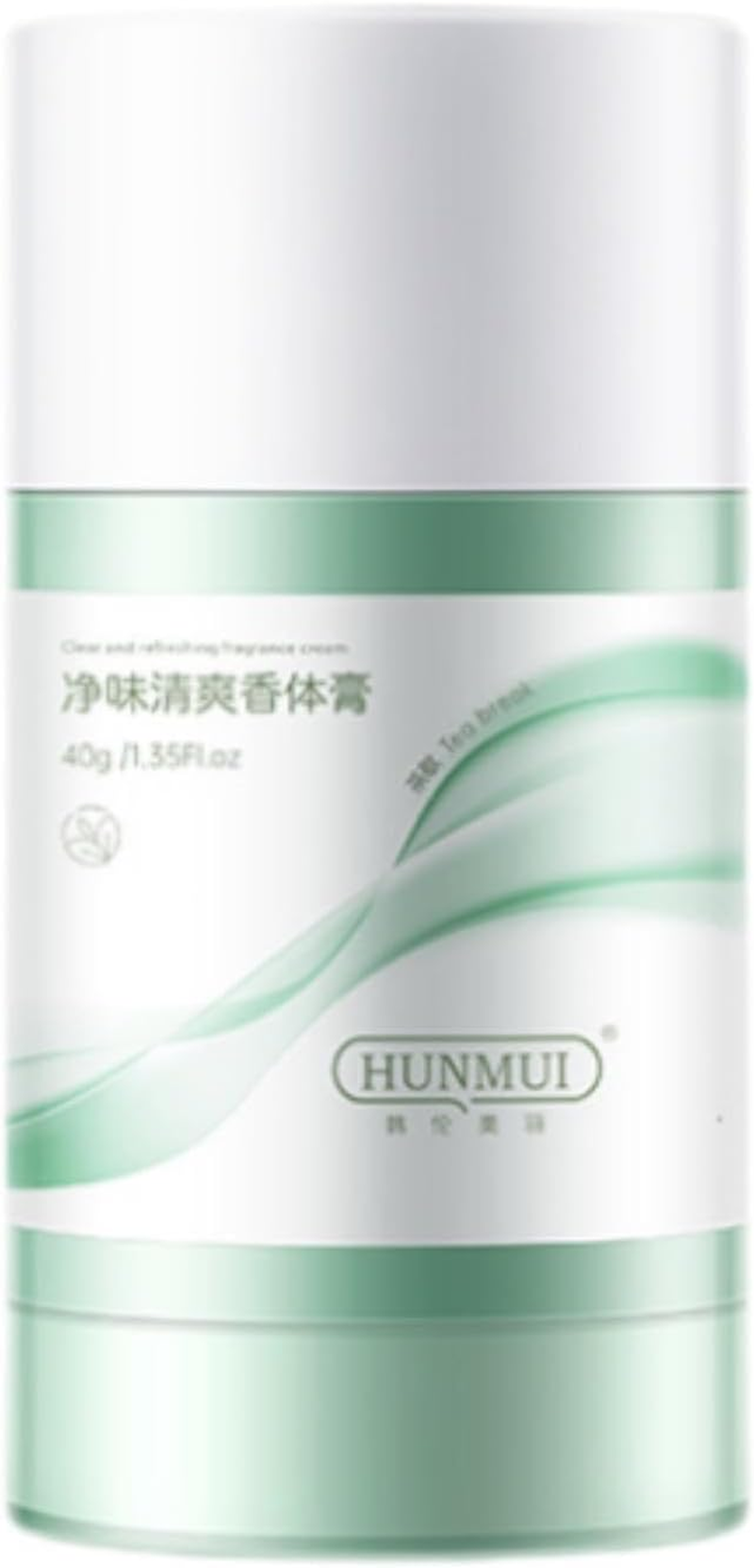 Perfeclan Solid Perfume Bar Pocket Deodorant 40G Non Irritating Fresh under Arms Mild Last Fragrance Refreshing Scent Perfume Balm, Green