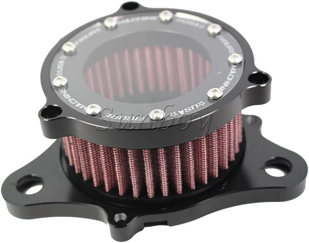 Premium Motorcycle Parts CNC Motorcycle Bike Air Filters System for Harley Davidson Sportster XL 883 X48 1200 2004-2014 Motorbike Air Cleaner Accessories