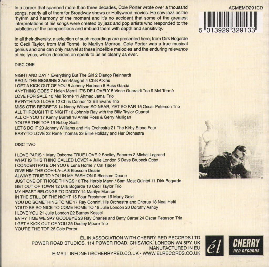 I Love You Cole Porter ~ the Pop Side of the Master Songwriter