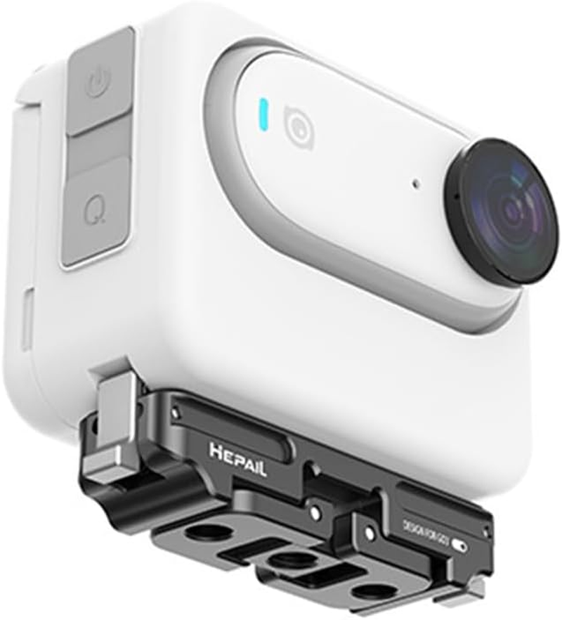 Levigo Sport Camera Magnetic Quick Release Adapter Mount Bracket Compatible with Insta360 Go 3, Action Camera Suction Cup Quick Release Accessories Mounting Holder image number 2