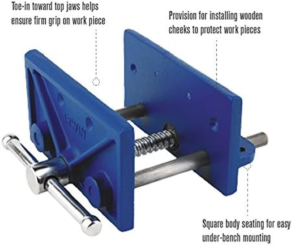IRWIN Woodworker'S Vise, 6 1/2", 226361 image number 1