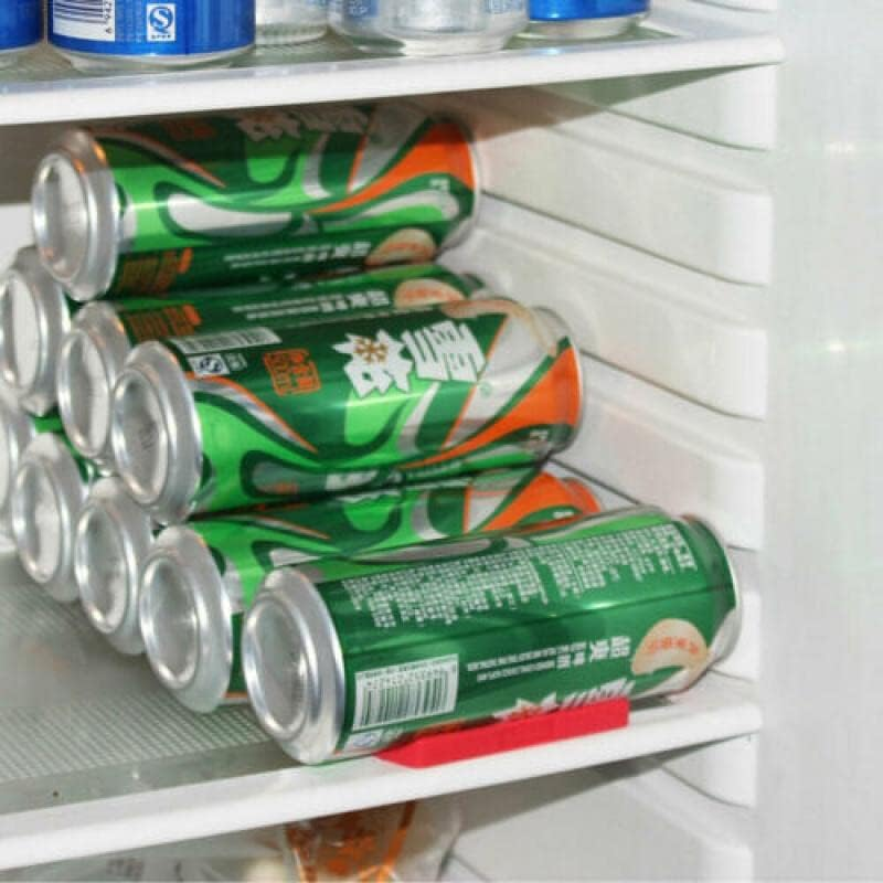 Bottle Rack Wine Fridge Beer Holder Mat Silicone Kitchen Stacking Organizer Can image number 5