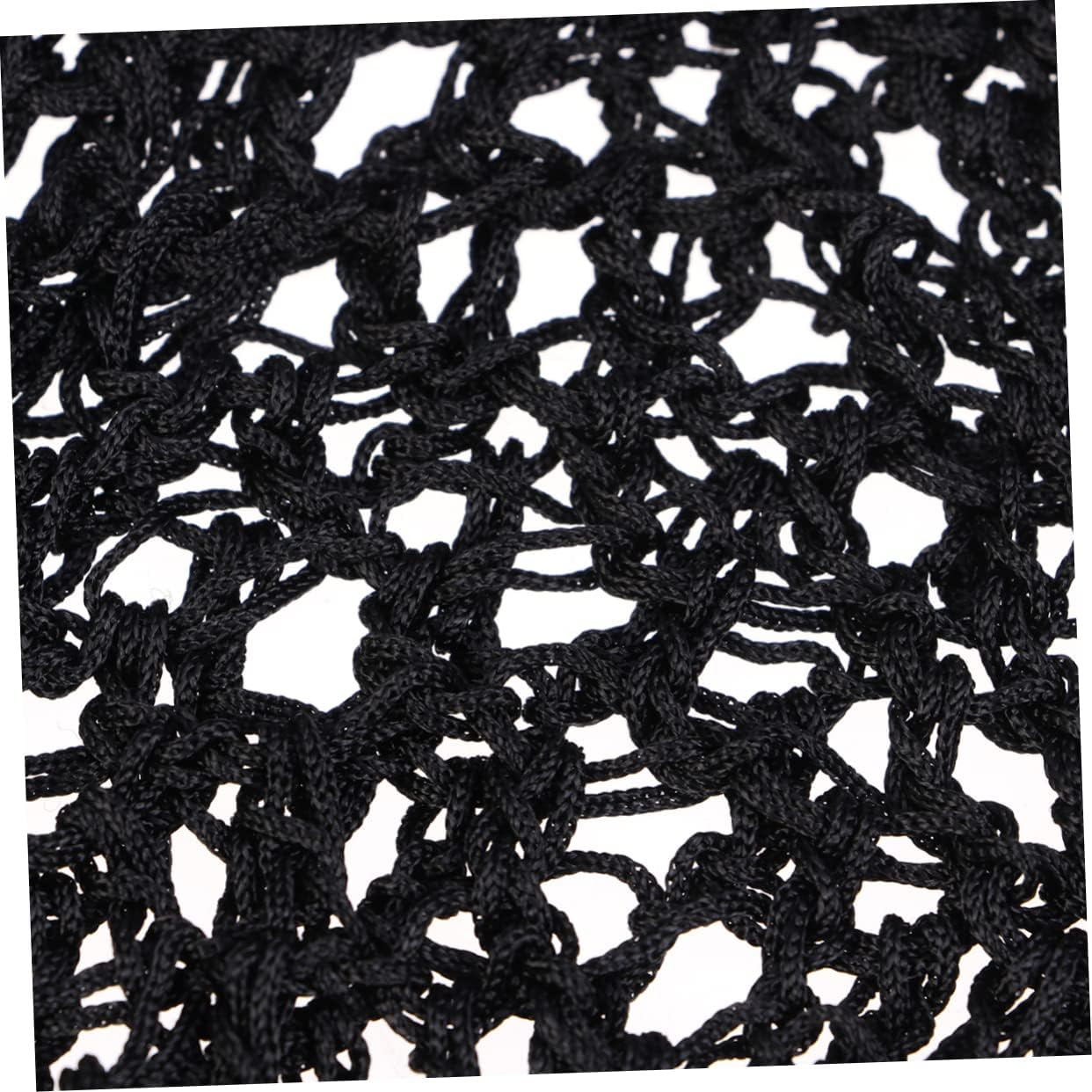 SHERCHPRY Breathable Rayon Hair Net Snood Bands for Sleeping Stretchy Elastic Hair Net Cover Fits for Reenacting Great Present for Family and Friends Black - Red image number 2