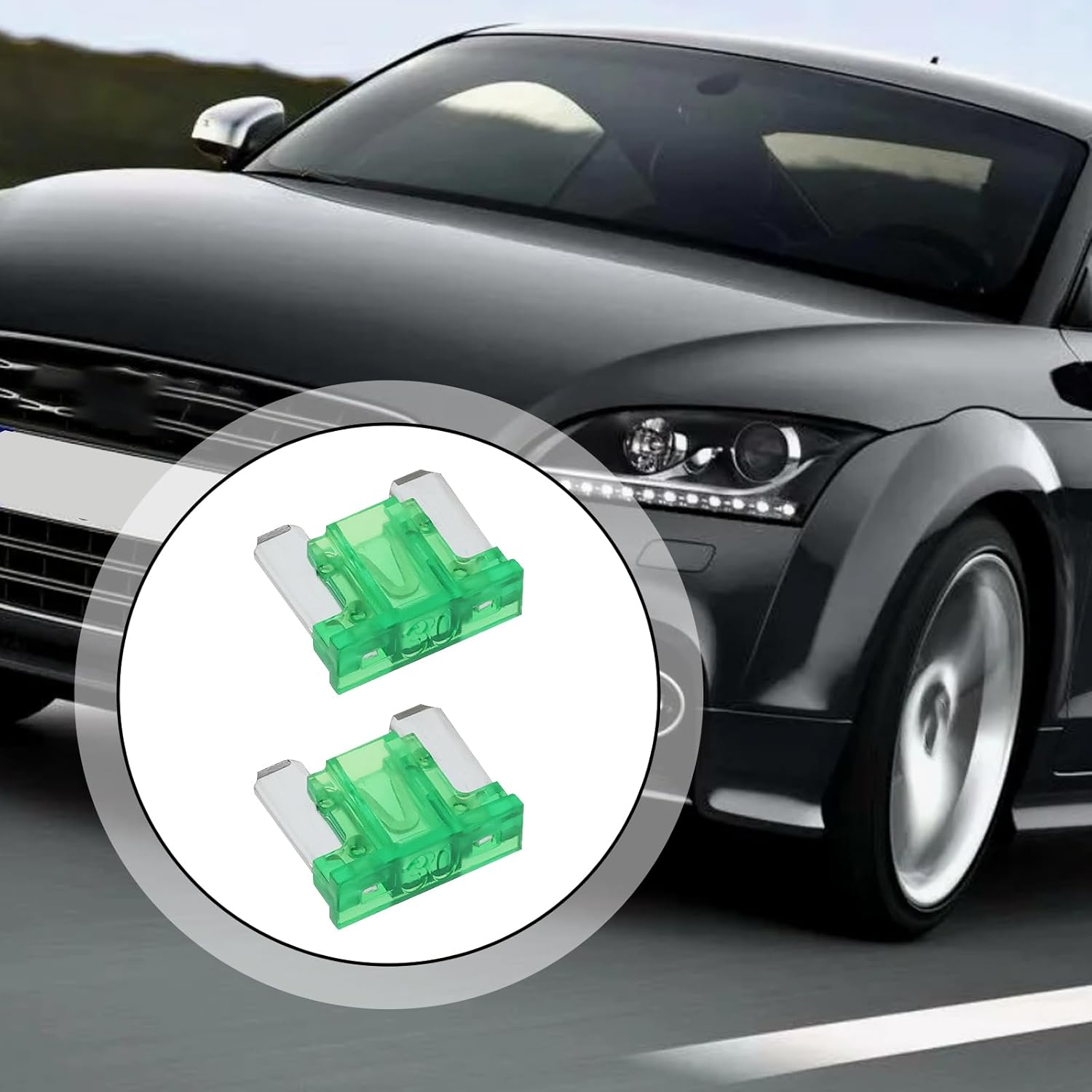 Ecsing 120Pcs 32V Automotive APS ATT Low Profile Mini Blade Fuses 5A 7.5A 10A 15A 20A 30A Suitable for Car SUV Trucks Boats Motorcycles image number 6