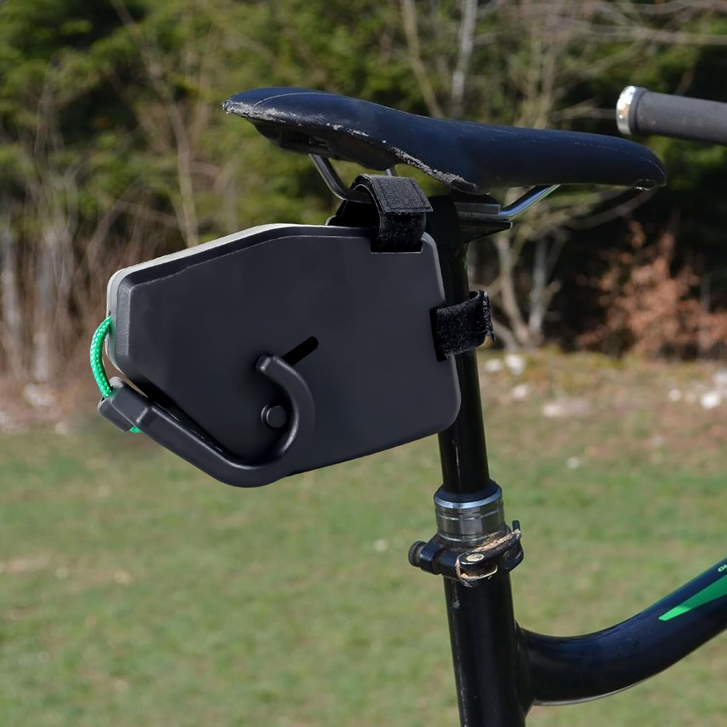 Bicycle Tow Rope, Bicycle Tow Strap, Mountain Bike Parent-Child Pull Traction Rope with Hook, Nylon Bicycle Traction Rope, Bike Accessories for Children Adults Outdoor Bike image number 4