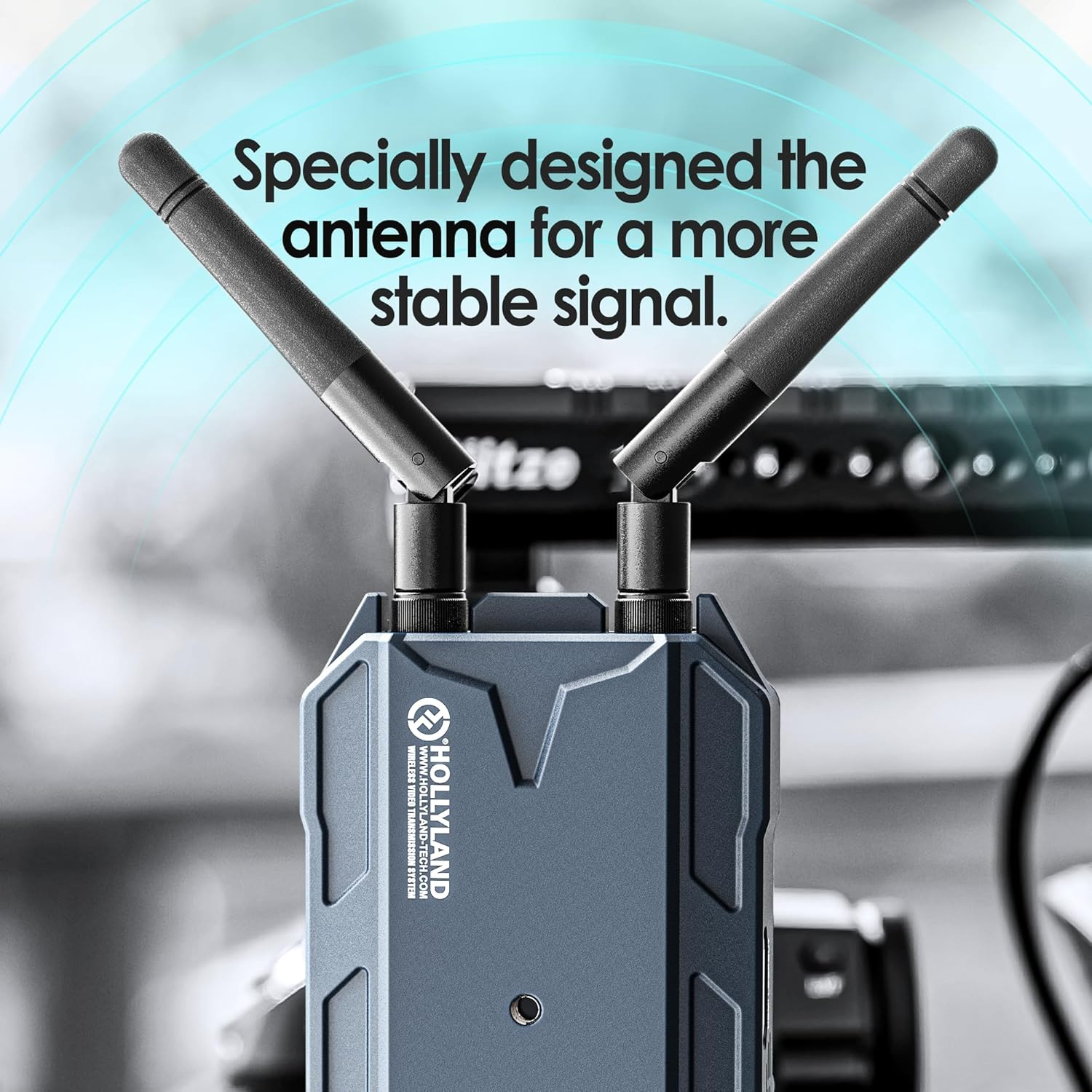 Hollyland Mars 300 PRO [Official] HDMI Loopout Wireless Video Transmitter and Receiver with 0.08S Low Latency, for Videographer Photographer Filmmaker Cinematographer(Enhanced)