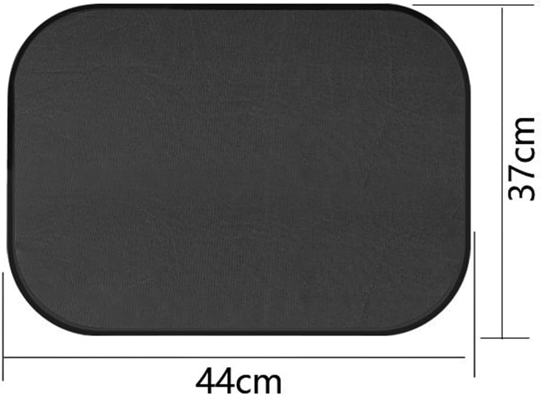 2Pcs NUZAMAS 44X37Cm Car Window Shades Side Window Screens Rear Window Sunshade Sun Protection and Heat Insulation Side Shield for Anyone image number 1