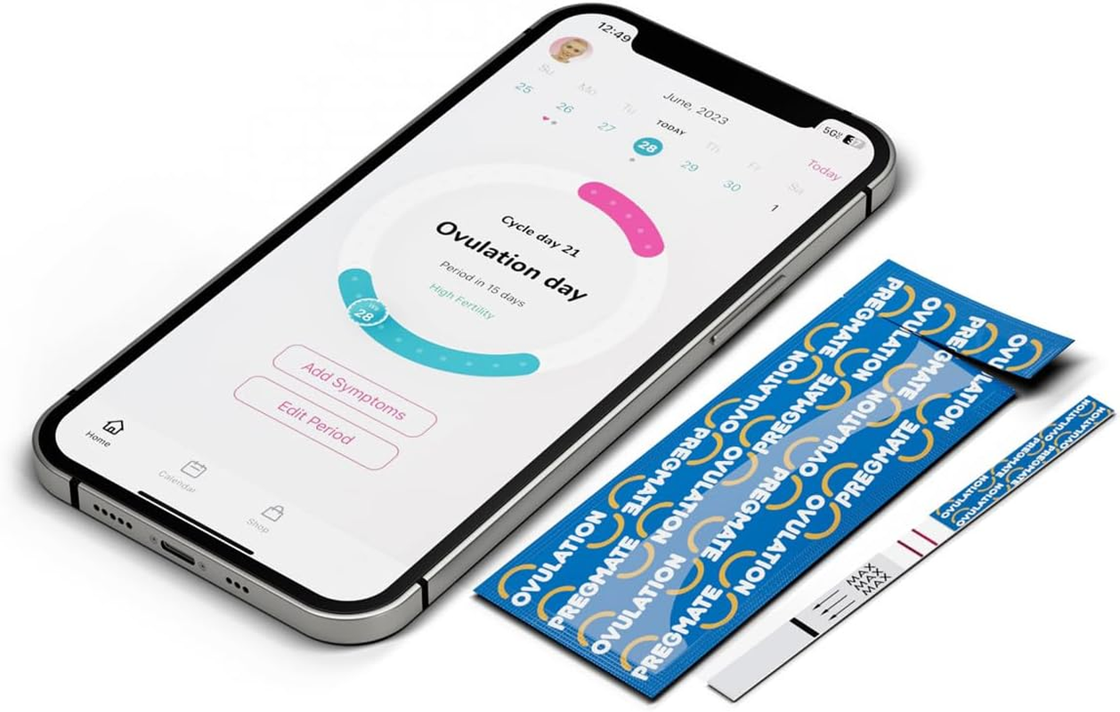 PREGMATE 20 Ovulation (LH) Test Strips Pregnancy Predictor Kit (20 LH) image number 2