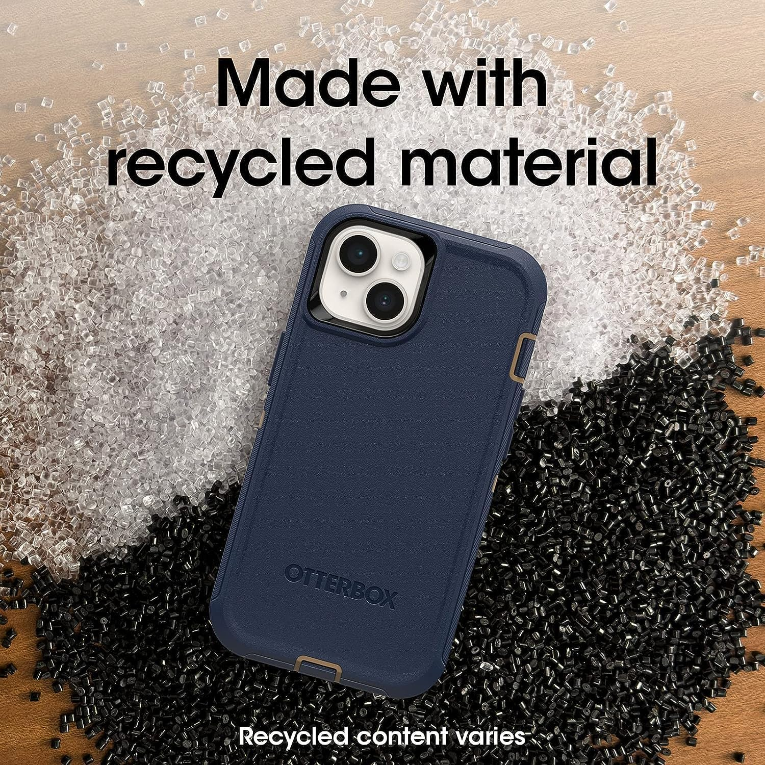 Otterbox Iphone 14 & Iphone 13 (Only) - Defender Series Case - Blue Suede Shoes - Rugged & Durable - with Port Protection - Case Only - Non-Retail Packaging