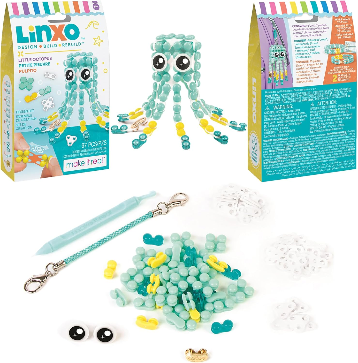 Make It Real Linxo 2 in 1 Little Friendship | 3 Pack image number 6